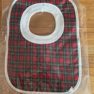 Vintage Tartan Baby Bib 